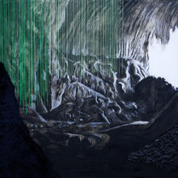 The Cave by Kendra Larson - Mixed Media Art