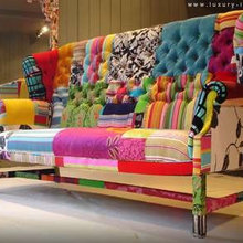 Patchwork furniture-don't throw out your old sofa just yet!