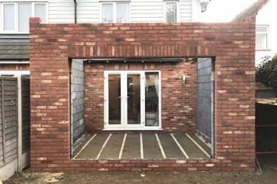 Brick and Block Work Rear Extension