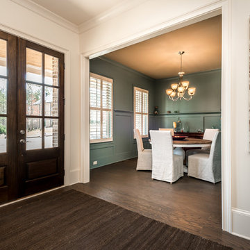 Entry with view of Dining Room