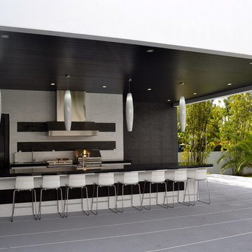 Contemporary Summer kitchen