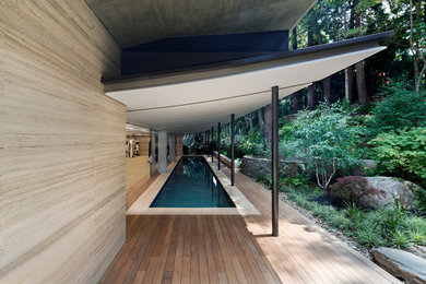 Pool - contemporary pool idea in Los Angeles