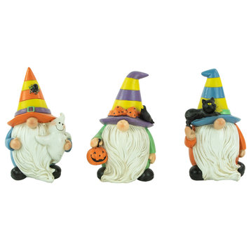 Set of 3 Halloween Gnomes Decoration 6"