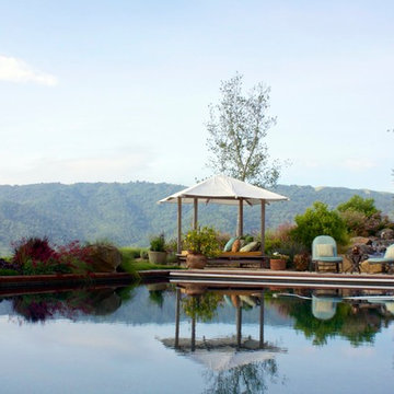 California Craftsman Hillside Garden