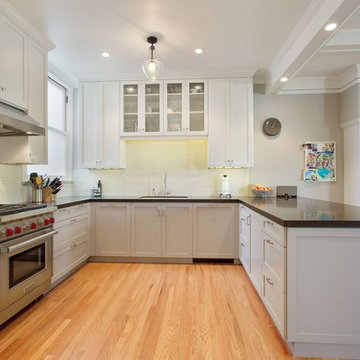 Arts & Crafts Flat Remodel - Kitchen (Cole Valley)