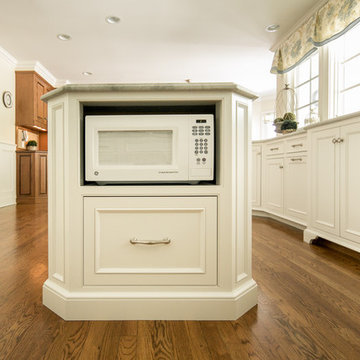 Soft White Custom Cabinets in CT