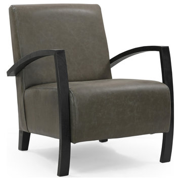 Kelcy Leather Accent Chair