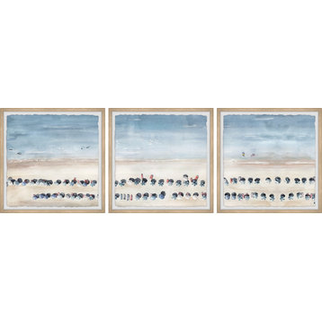 Take the Plunge Triptych, 3-Piece Set, 18x18 Panels
