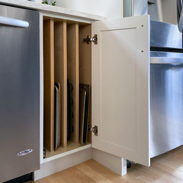 Project Blue and Beyond Kitchen & Bath Remodel in Wakefield MA