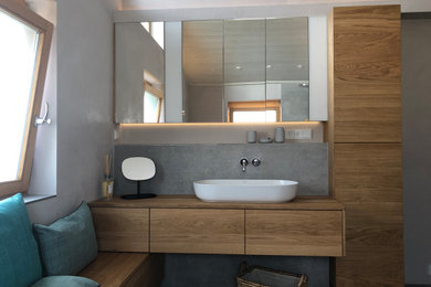 Modernes Badezimmer in Frankfurt am Main