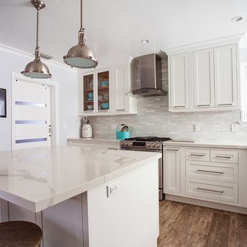 Kitchen & fireplace in Reseda