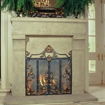 *Case study*- Louis XV style Écran de cheminée.