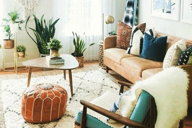 Inspiration for a living room remodel in Other