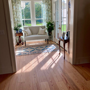 Traditional Design Home with river-recovered® Heart Pine Engineered Flooring