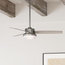 Hunter Fan Company 52" Sentinel Brushed Slate Ceiling Fan With Light and Remote