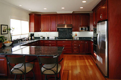 Example of a kitchen design in San Francisco