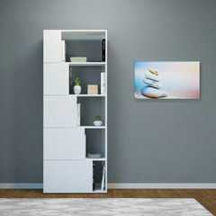 Ikea Kallax Scaffale con 2 Ante, 77 x 147 cm, Colore B ;