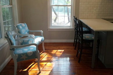 Inspiration for a coastal home design remodel in Charleston