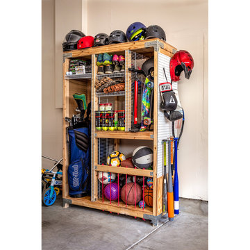 Building Strong: Garage Organization Workspace