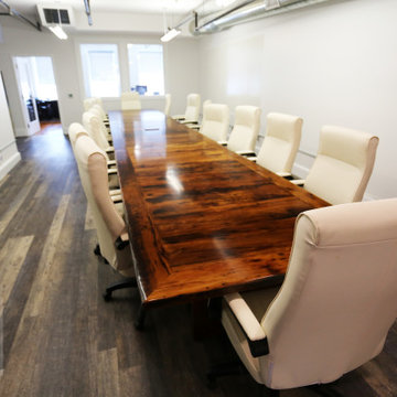 Boardroom Tables made from Reclaimed Wood