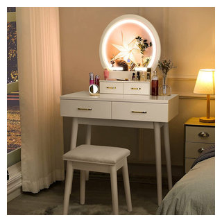 Dean 2 2024 drawer vanity desk