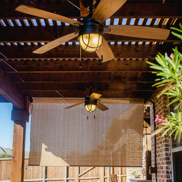 Patio Arbor with grill