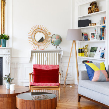 Rénovation colorée pour cet appartement - Projet Rocher