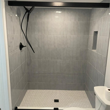 Basement Finish. Bedroom and bathroom added.