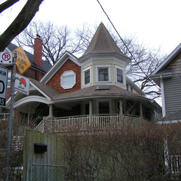 Beaches Queen Anne Style House Facade Transformation
