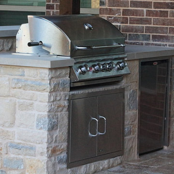 Pool and Spa/Fire Pit and Grill