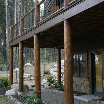 Authentic Rocky Mountain Log Cabin