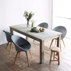 Nomad India - Recycled Dining Table 220cm - Dining Tables