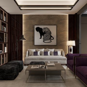 Interior design for a private home