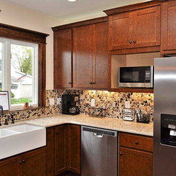 Lieters Ford, IN. BaileyTown Select. Maple Craftsman Inspired Kitchen