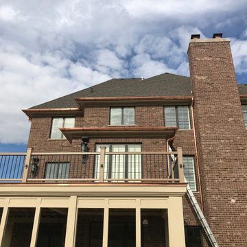 Copper Gutters, Awnings & Flashing in Lake Forest, IL