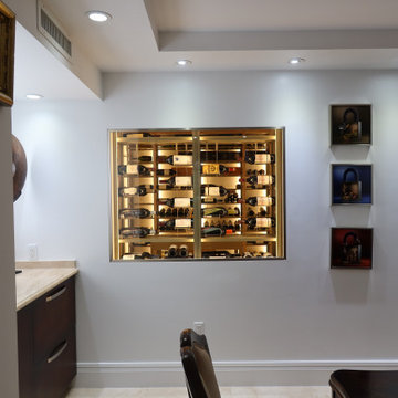 Bella Vista Custom Wine Cellar - Full Room View, Miami FL