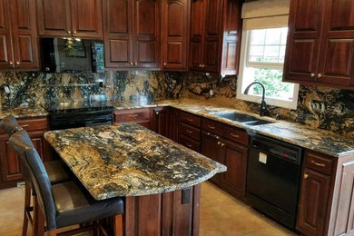 Elegant kitchen photo in Other