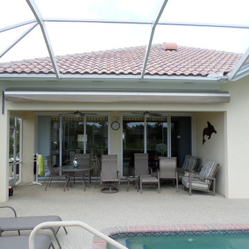 Large Pool Awning