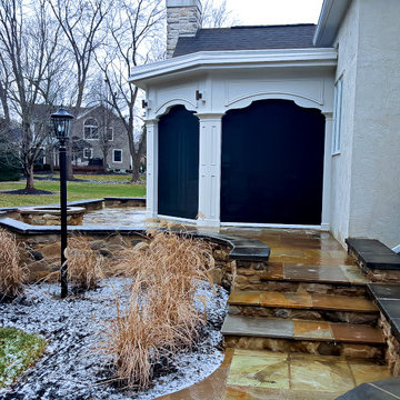 Screen Room, Patio, & Pathway in Hilliard, OH