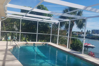 Example of a pool design in Tampa