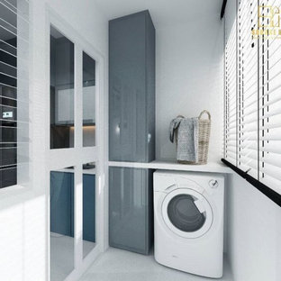 Handleless cabinetry and Asian themed interiors