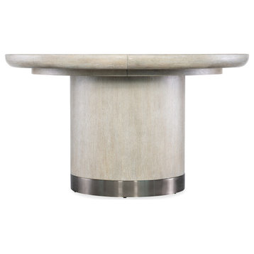 Modern Mood Round Dining Table With1-18in leaf