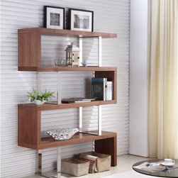 Scala Bookcase | Walnut - Bookcases
