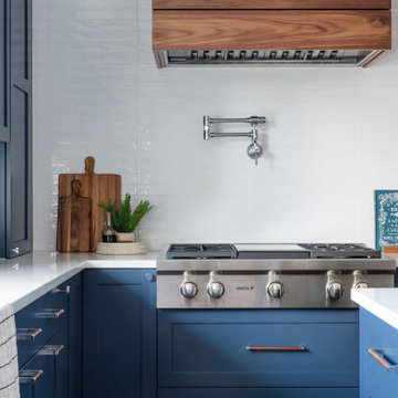Coastal Blues Kitchen Renovation
