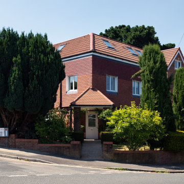 Seymour Road Loft Conversion – Exterior View of Hip-to-Gable Extension