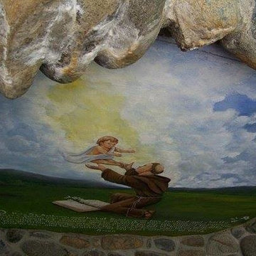 Painting by Jerry Nelson Stuart