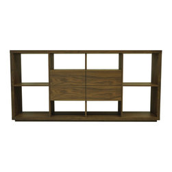 Malta Bookcase with Drawers by sohoConcept - Bookcases
