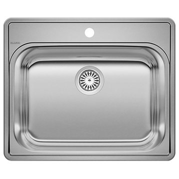 Blanco Essential Laundry Sink Single Bowl, 1 Hole, Stainless Steel