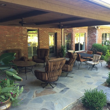 Chamboard Covered Porch