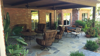 Chamboard Covered Porch